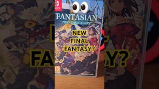 Unboxing Fantasian Neo Dimension on Nintendo Switch squareenix nintendoswitch gaming [upl. by Falconer659]