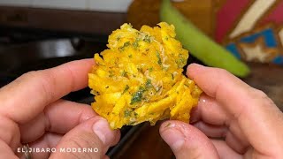 ARAÑITAS DE PLATANO AL AJILLO CON EL SABOR DE LOS TOSTONES DE LOS RESTAURANTES CHINOS EN PUERTO RICO [upl. by Ettenel]