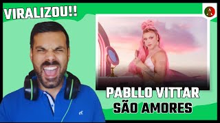 PABLLO VITTAR  quotSão Amoresquot  REACT  VIRALIZOU [upl. by End]