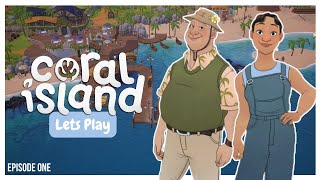 Schrute Farms Returns  Coral Island Lets Play  Episode 1 [upl. by Trevah]