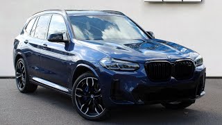 BMW X3 G01 X3 M40d LCI 30 ZXPG Phytonic Blue [upl. by Gudrun]