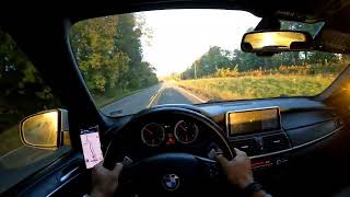 E70 X5M  Casual backroads cruise  4K [upl. by Nylirej]