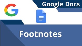 Google Docs Footnotes Chicago Turabian amp More [upl. by Magena]