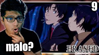 ¿ES EL MALO 😮  ERASED Cap 9 REACCIÓN [upl. by Ydualc682]