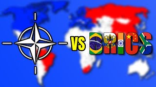 What If NATO And BRICS Went To War [upl. by Aicekat453]