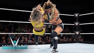 Lacey Lane vs Taynara Conti  SecondRound Match Mae Young Classic Oct 3 2018 [upl. by Ranitta]