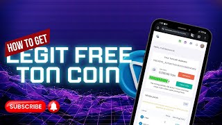 Earn Free TON Coins Every Hour – Legit Way to Make Dollars Fast [upl. by Nobile]