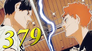 Haikyu Chapter 379 Live Reaction  THE MOST IMPORTANT MATCH IN THE SERIES BEGINS ハイキュー [upl. by Edric]