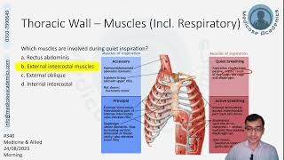 Thorax Question Discussion August November 2023 Attempt [upl. by Ansela]