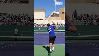 Djokovic Medvedev Practice2 Short [upl. by Anelac]