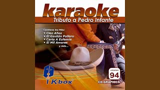 Las Golondrinas Karaoke Version [upl. by Coraline]