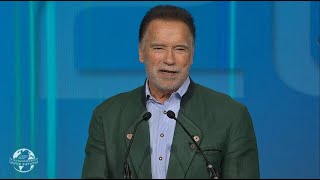 Arnold Schwarzenegger Keynote Speech AWS 2024 [upl. by Orbadiah170]