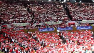 Polska  Brazylia  Liga Światowa  Siatkówka  Katowice Spodek 2011  hymn Polski 30062011 [upl. by Andonis]