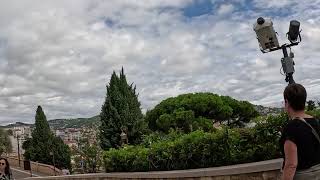 CANNES 🇫🇷 View from Place de la Castre and descent from Perrissol Street and the Tower Staircase [upl. by Ecela]