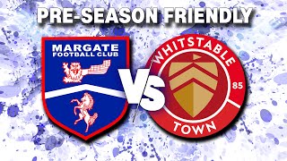 HIGHLIGHTS  PRESEASON 2024 1  Margate FC v Whitstable Town FC H  6th July 2024 [upl. by Avan]