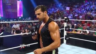 Fandango is dissatisfied with the WWE Universes attempt at doing the Fandango Raw April 15 2013 [upl. by Ardekahs]