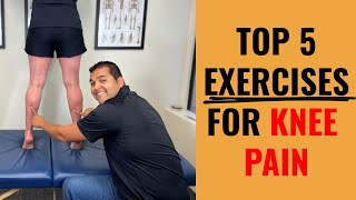 Top 5 Calf Muscle Exercises For Knee Pain [upl. by Nicodemus]