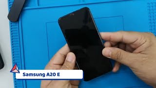 samsung a20e full disassembly  a20e teardown [upl. by Aihsatsan]