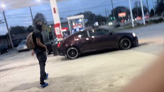 Stealing cars at gas station prank [upl. by Sices]