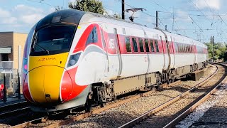 LNER Azuma 801223 At Retford From Edinburgh To London KC [upl. by Parris]