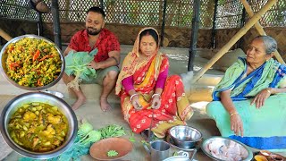 আমাদের বাড়িতে শীতকালে এইভাবেই ওলকপি আর বাঁধাকপি রান্না করা হয়  Fish Curry With Shalgam  Cabbage [upl. by Ellerd]