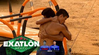 ¡Dan Noyola y Alex Castro se juegan el duelo de eliminación  Episodio 90  Exatlón México [upl. by Occir357]