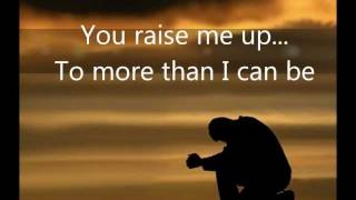 Westlife  You Raise Me Up Lyrics HD [upl. by Arimas]