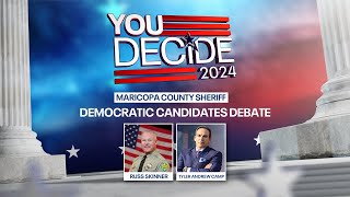 Maricopa County Sheriffs Democratic candidates debate [upl. by Nisay]