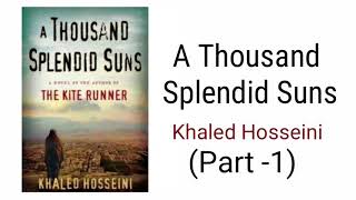 A Thousand Splendid Suns  Khaled Hosseini in Hindi [upl. by Dale]