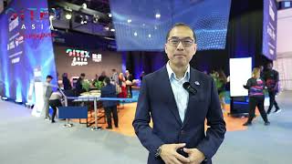 GITEX ASIA Interview with Mr Tan Boon Khai JTC Corporation [upl. by Alenas]