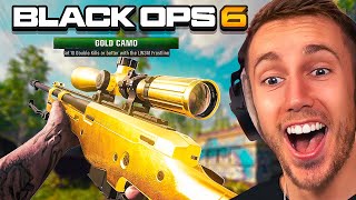 GETTING MY FIRST GOLD SNIPER Miniminter Black Ops 6 Road To Diamond Snipers [upl. by Salaidh]