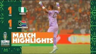 Nigeria vs South Africa  AFCON 2023 SEMIFINALS HIGHLIGHTS  02072024 [upl. by Adimra579]