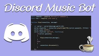 Coding Your Own Discord Bot  Discordjs  Playing Music  OLD [upl. by Nunes]