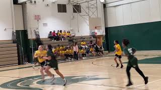 Seventh Grade Girls Basketball Sewanhaka HS vs Elmont Memorial HS Feat Kyla Moore [upl. by Trill784]