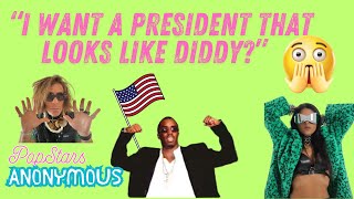 quotI want a president that looks like Diddyquot Diddy seancombs Epstein Celebritynews trending [upl. by Peyter]