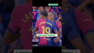 Lamin yamal X Raphinha dou yamal is beautiful dance with Raphinha fc Barca X opponent shorts viral [upl. by Tillinger599]