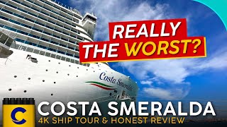 COSTA SMERALDA 🛳 7Night Mediterranean【4K Unsponsored Ship Tour amp Cruise Review】Worth The Money [upl. by Iramo849]