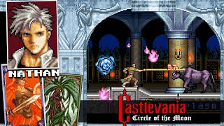 GBA CASTLEVANIA  Circle of the Moon  9  Eternal Corridor to Chapel Tower [upl. by Capp]