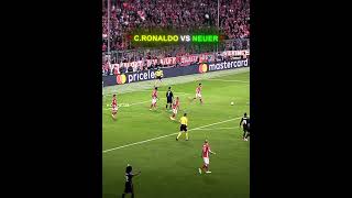 Ronaldo Full Power Shots NeuerBut 🐐💀 [upl. by Hashum]