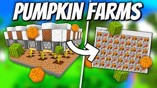 Automatic MelonPumpkin Farms  Minecraft 119 Tutorial [upl. by Adyam]