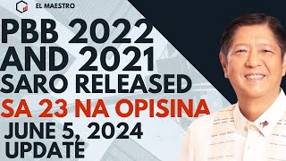 PBB 2022 SARO RELEASED JUNE 5 2024 [upl. by Song]