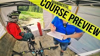 Downhill ÖM amp GDC Brandnertal 2016 Course Preview  Fabio Wibmer [upl. by Adnawot484]