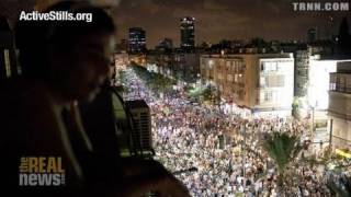 Tens of Thousands in Israel Protest Rising Prices [upl. by Livia399]