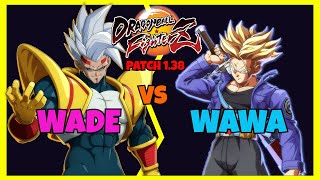 DBFZ PATCH 138  WADE vs WAWA Super Baby 2 Kefla Janemba vs Gogeta 4 Vegito Blue Trunks [upl. by Ennagrom]