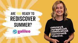 Rediscover Summer at Camp Galileo [upl. by Plerre]