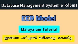 DbmsEER Modelmalayalamcalicutuniversitybcabsccs fourth semester [upl. by Lorraine]