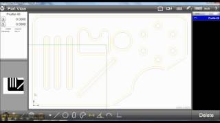 Digital CAD overlay on Starrett Vision system [upl. by Vic]