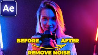 How to DENOISE Grainy Footage in After Effects [upl. by Egiap362]