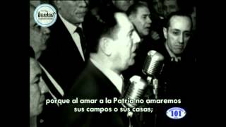 Discurso de Perón el 17 de octubre de 1945  HD [upl. by Oir]