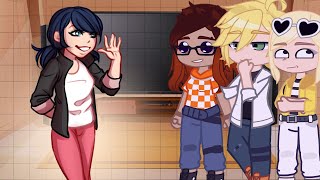 MLB React To Marinette  Gacha React [upl. by Bradlee]